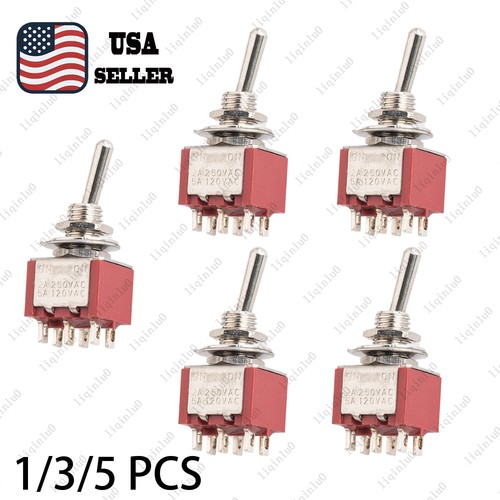 Dpdt guitar mini - toggle, switch