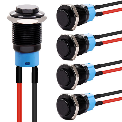 5pcs 12mm latching - 12mm,