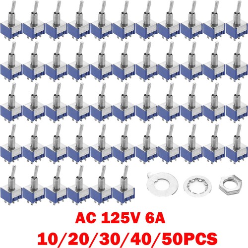 Miniature dpdt pin - 6, 2