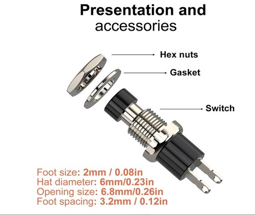 Momentary push button mini - momentary,